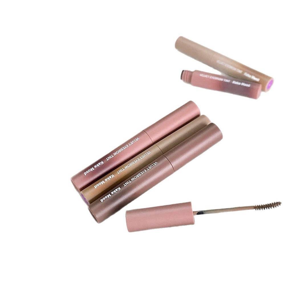 Kekemood Yunrong Tinted Brow Mascara: Smudge-Proof, Natural Light Shades, 3D Color Payoff, Ideal for Students