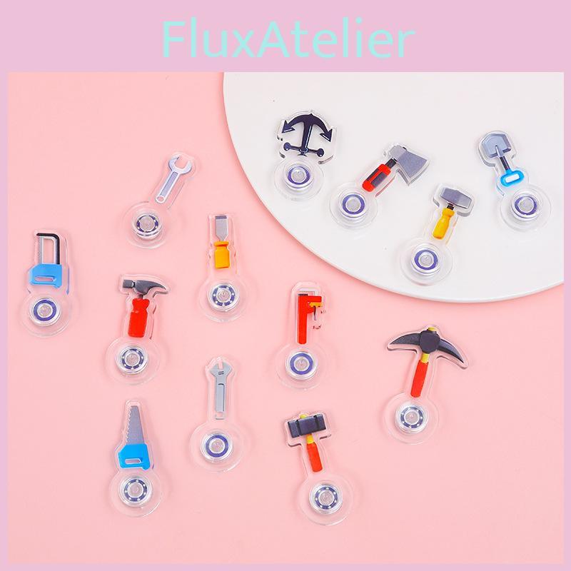 Traditional Toy Plastic Finger Spinner With Screwdriver And Wrench Tool For Kids And Collectors