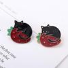 Badge Pin Jewelry Accessories Lapel Pin Black Cat Enamel Pin Lapel Brooch Brooches Pin Cat Brooch