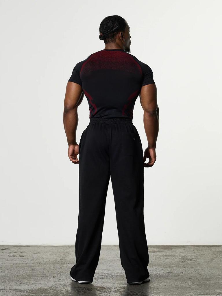 VQ Trendy Men's Quick-Dry Muscle Fit T-Shirt - Elastic, Round Neck Sports & Fitness Tee