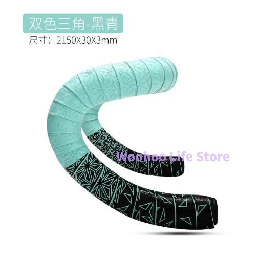 Ergonomic Dual Color Road Bike Handlebar Grip Silicone Non-Slip Sweat-Absorb Comfort Anti-Vibration Bicycle Handle Design