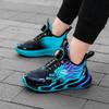 Boys Shoes Spring and Autumn New Children's Rotating Buckle Leather Sneakers Medium Older Boys Boy Run