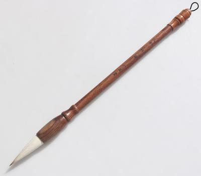 Ippondo Kalligraphiepinsel, Größe 3, Dicker Pinsel, für Japanisches Kalligraphiepapier, Normalschrift und Kursivschrift [Hayashi Kai]
