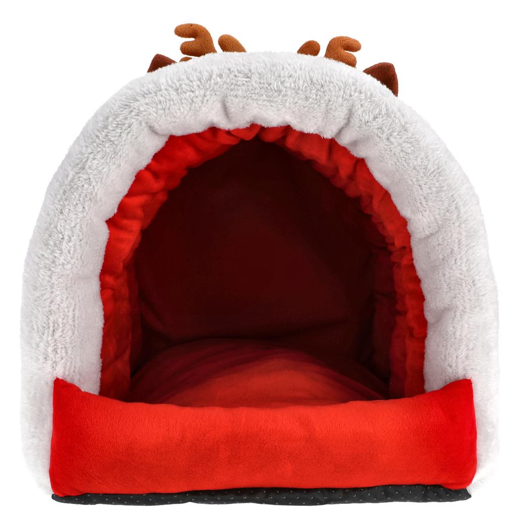 Christmas Nest For Animals Cat Dog Soft Cushion Santa Claus 40X40