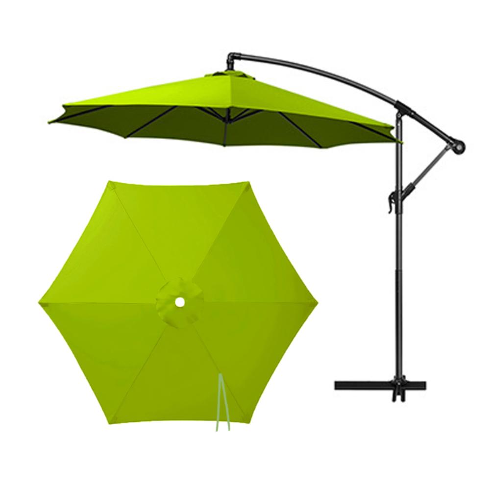 

Round Umbrella Replacement Canopy 10ft Diameter Replacement Umbrella Cover Poolside Umbrella Cover Green 3m 6 Ribs