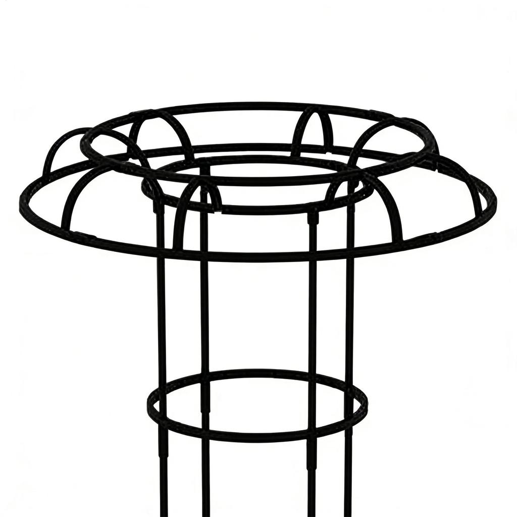 Gartengerüst Schirmturm Pflanzengitter für Kletterpflanzen Rankhilfe DIY Klettergerüst Blumentopfstützen