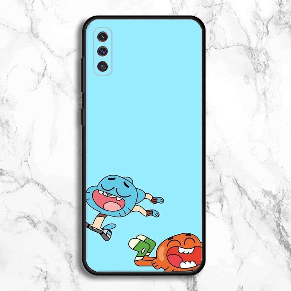 The Amazing World of G-Gumball Phone Case For Samsung Galaxy A13,A21s,A22,A31,A32,A52,A53,A71,A80,A91 Soft Black Phone Cover