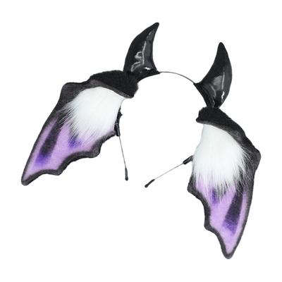 Bat Headbands Cosplay Devil Wing Hairbands Dark Headwear Makeup Washing Face Hairbands Birthday Party