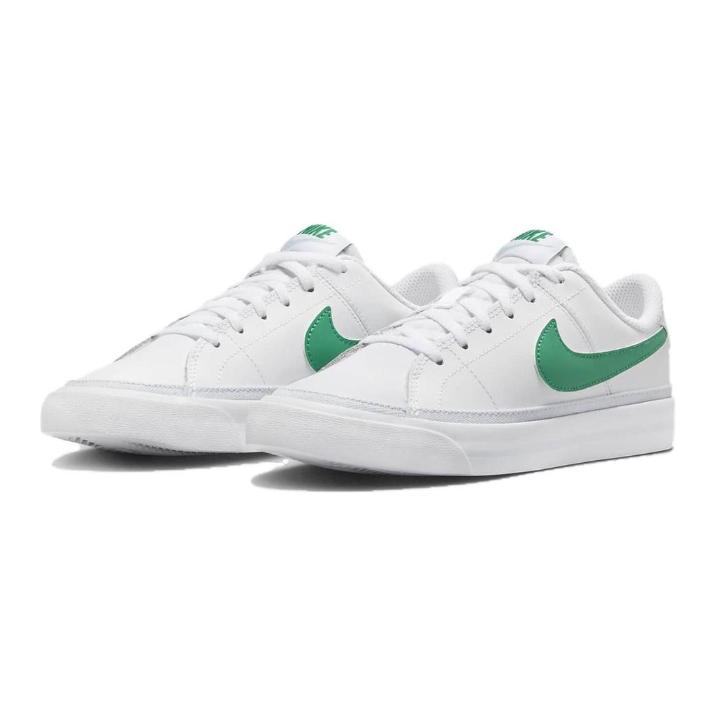 Nike Court Legacy GS Bílá Stadionově zelená Dětské tenisky Fotbalově šedá DA5380-120