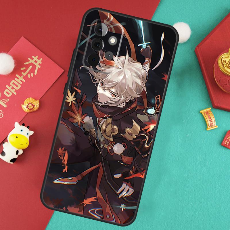 

Genshin Impact Kaedehara Kazuha Case For Samsung Galaxy A17 A55 A35 A15 A32 A52 A13 A33 A53 A14 A34 A54 A06 A16 A26 A36 A56 Samsung A16