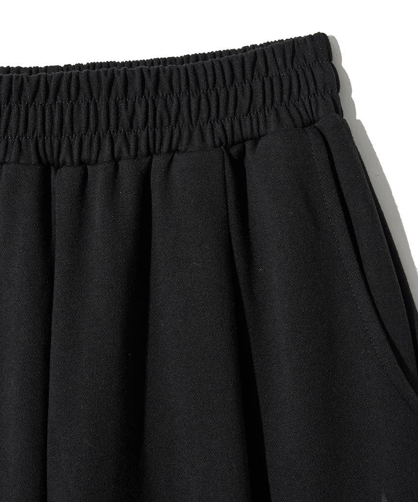 GAKKAI UNIONS Fade Star Sweat Balloon Pants Black