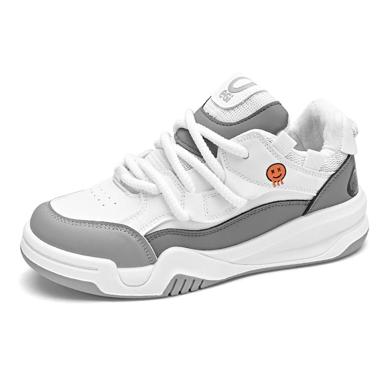 

Мужская обувь весна молодежная толстая подошва спортивная обувь для скейтбординга студенты повседневная увеличение дизайн смысл ниша хлеб модная обувь 45