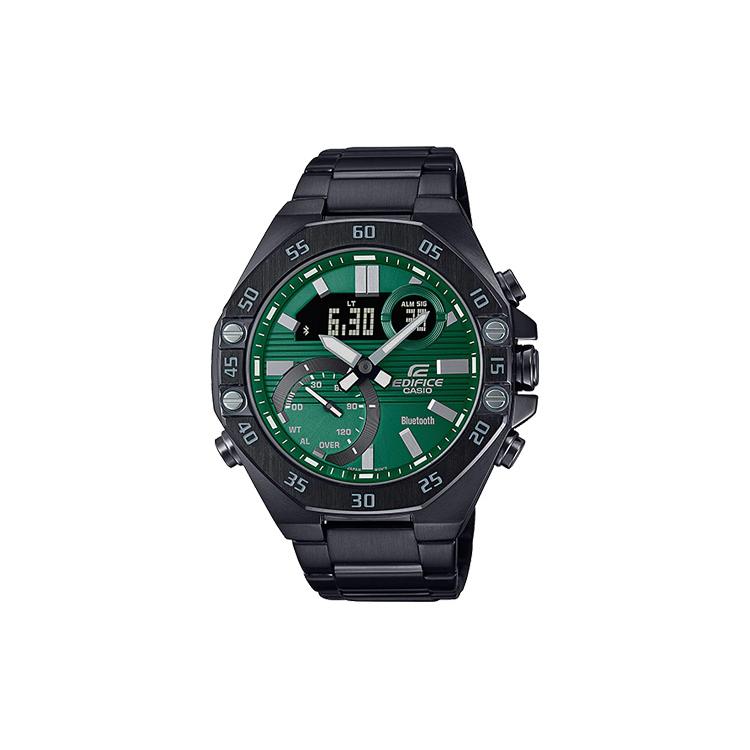 CASIO Men EDIFICE Green Watch ECB-10DC-3A ECB-10DC-3A Green Dial