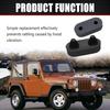 2PCS 4007541 Hood Latche Body Component Fender Bumpers Rubber Cushion Pad Parts Bump Stops Grommets J4007541 D4103 12031.02 Compatible with JE
