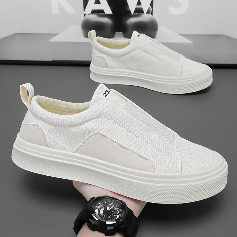 Fashion PARZIVAL Men Casual Shoes Slip-On Moccasin Driving Shoes Platform Sneakers Canvas Shoe Loafers Zapatos Informales De Hombre