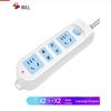 BULL GN-607 4-Outlet Power Strip with 3M Cord CN Plug (adapter Included)