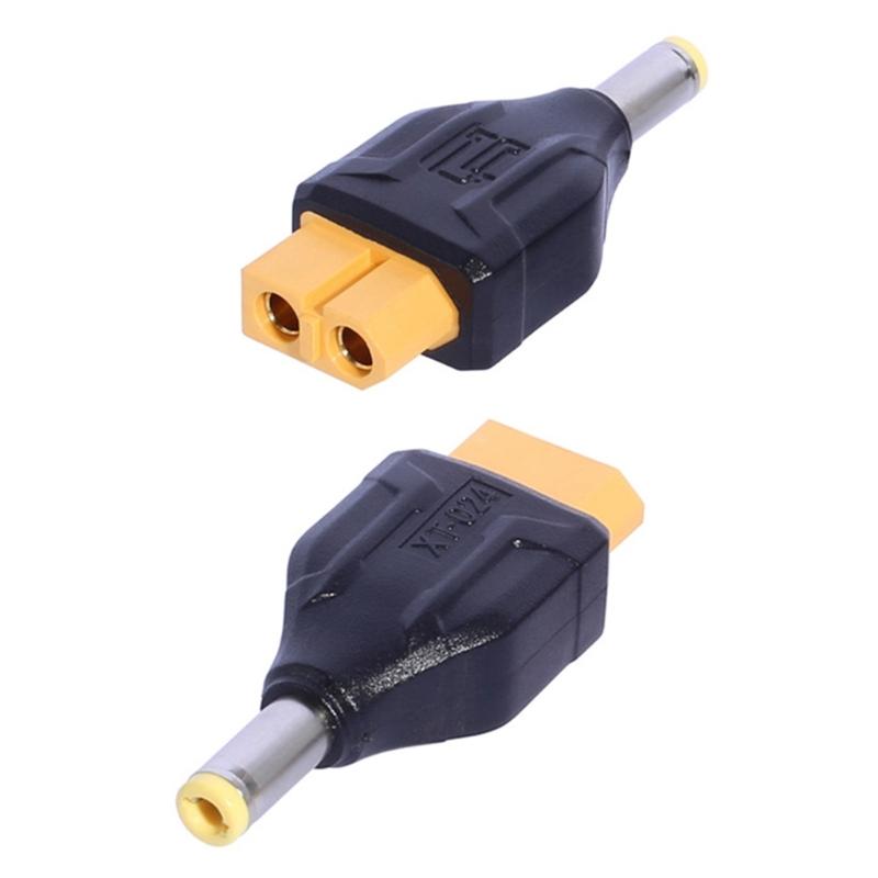 Lightweight XT60 to 5525 Male/Female Charging Adapter Model Aircraft Energy Storage Mobile Power Converter Connector