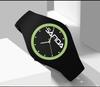 Sanda Waterproof Men's Sports Silicone Watch: Trendy, Fashionable & Personalized for Students