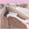 Bristle Hard Gap Cleaning Brush For Kitchen Sink Bathroom Tiles With Pp Handle Nylon