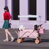 Suiyuan Outdoor Foldable Camping Cart with Canopy