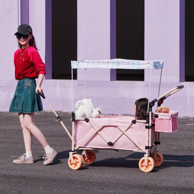 Suiyuan Outdoor Foldable Camping Cart with Canopy