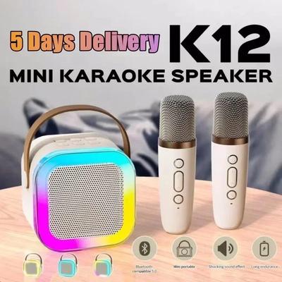 Built-in Microphone Bluetooth Speaker Popular Microphone Outdoor Live Karaoke Home Bluetooth Speaker