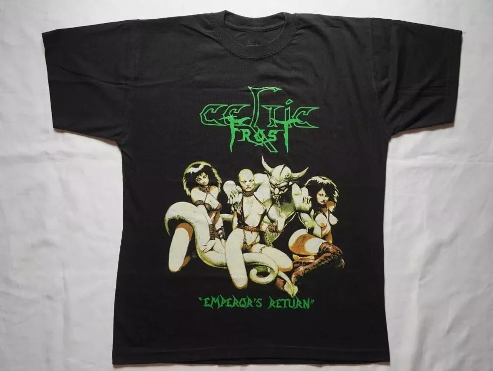 CELTIC FROST Футболка с принтом Emperor s return Все размеры S-5XL Унисекс XXXXL