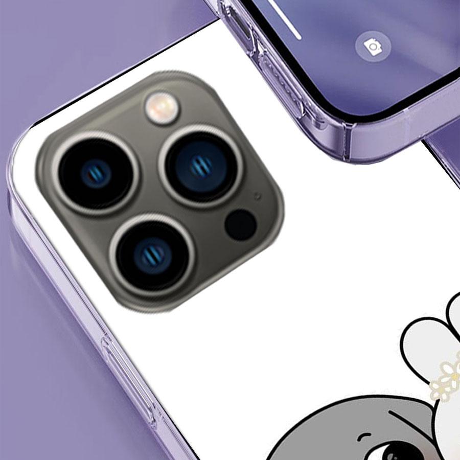 Cute Cartoon K-Kkamang Phone Case For Iphone 17 Air 15 Pro 14 Plus 16 Pro Max 12 13 Mini 11 16E X XS Cover Cute Fundas