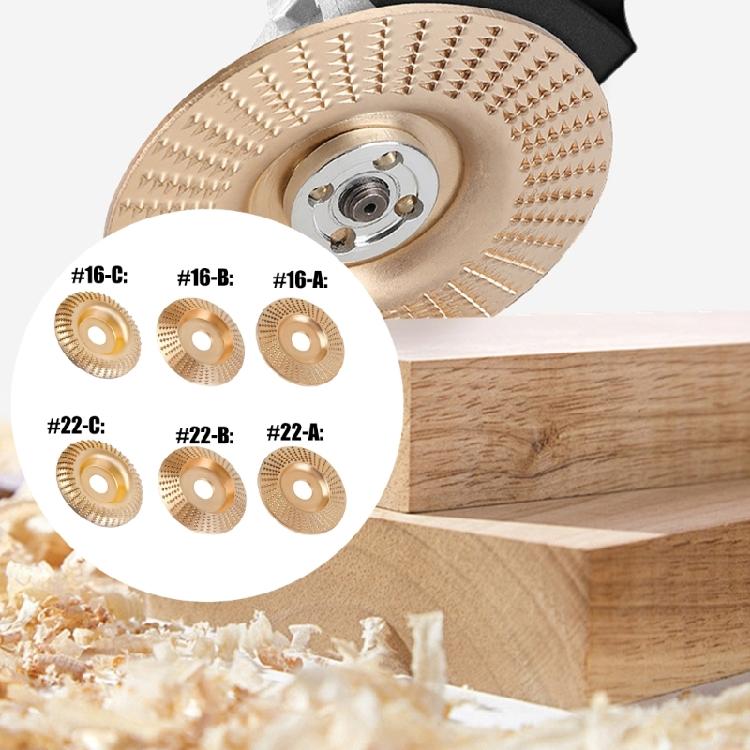 3Pcs Angled Grinder Accessories Wood Grinding Polishing Wheel Rotary Disc Angled Grinder Wood Carving and Rotary Burr Rasp Set Abrasive Disc
