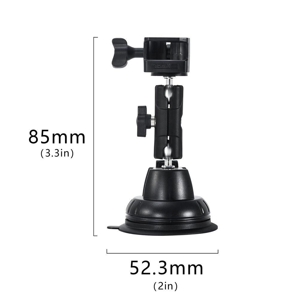 Suction Cup Mount for DJI Osmo Pocket 3 Car Mount Windshield and Window Camera Holder Action Camera Accessories