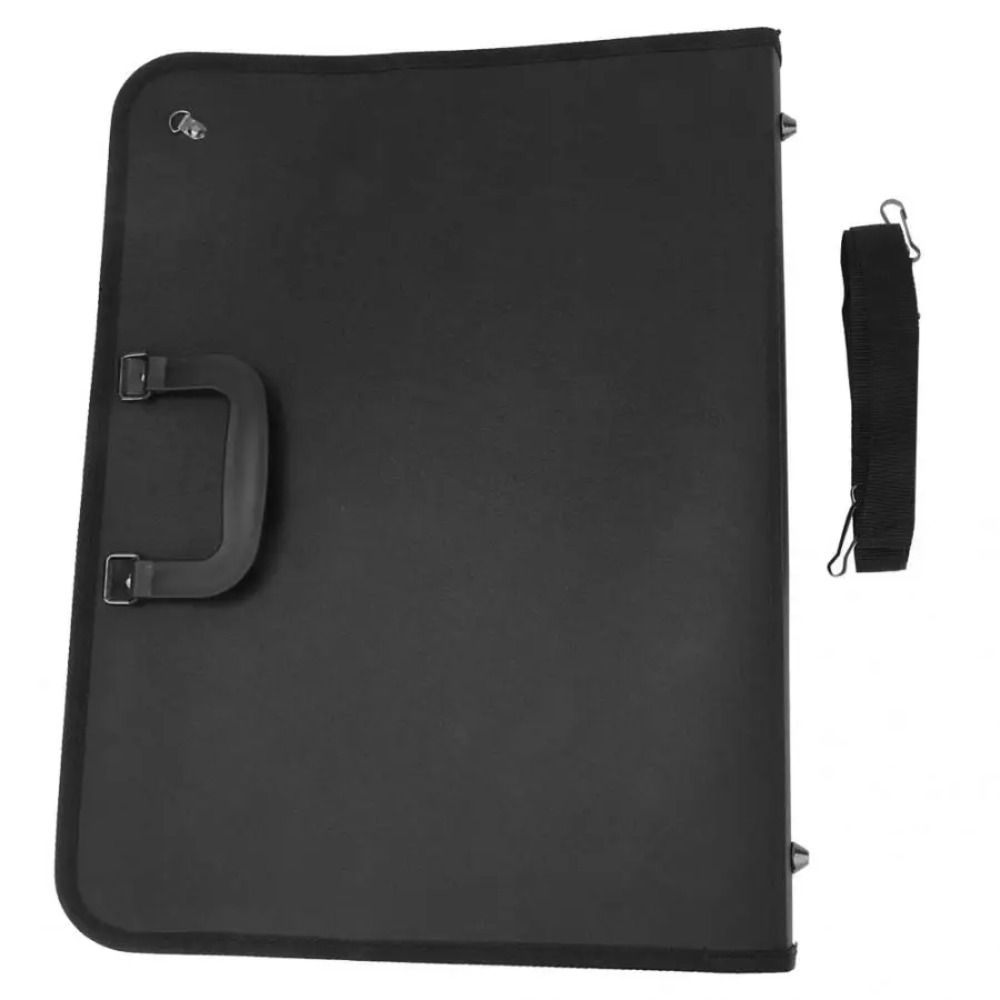 Borsa da disegno formato A3 con maniglia a cerniera, borsa a tracolla per schizzi e articoli artistici.