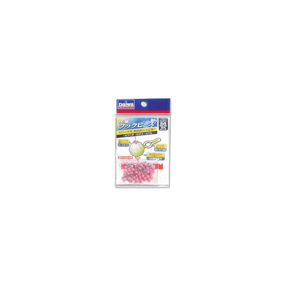 Daiwa Hook Beads Comfortable Bulk M Luminous Pink 627863