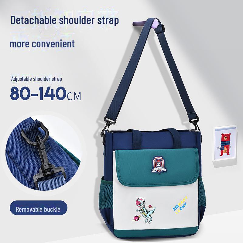 Torba crossbody z nadrukiem kreskówkowym na zajęcia korepetycyjne i szkoleniowe dla dzieci