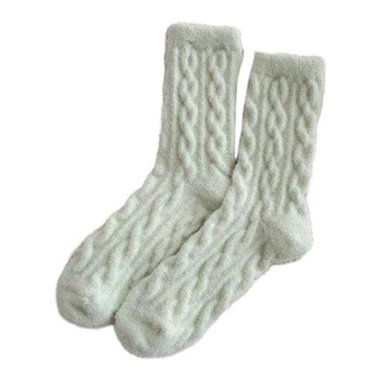 

Пушистые зимние носки-гольфы женские, мягкие, теплые, толстые, дышащие, для сна зимой, для дома, для улицы