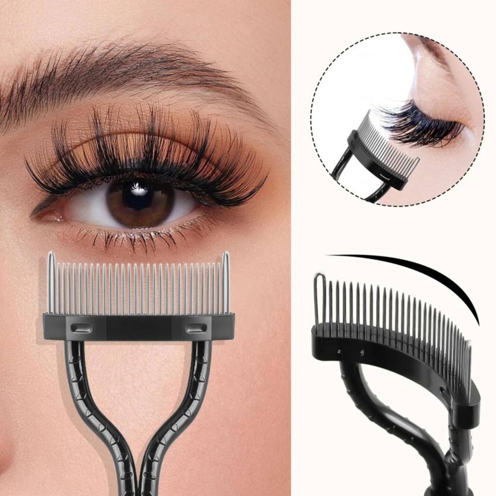 Wimpernkamm, tragbares Wimperntrennwerkzeug, Wimperndefinierer, Mascara-Kamm, Kosmetikpinsel, Werkzeug zum einfachen Trennen, effektive Augenbrauenpflegebürste