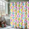 Polyester Waterproof Shower Curtain