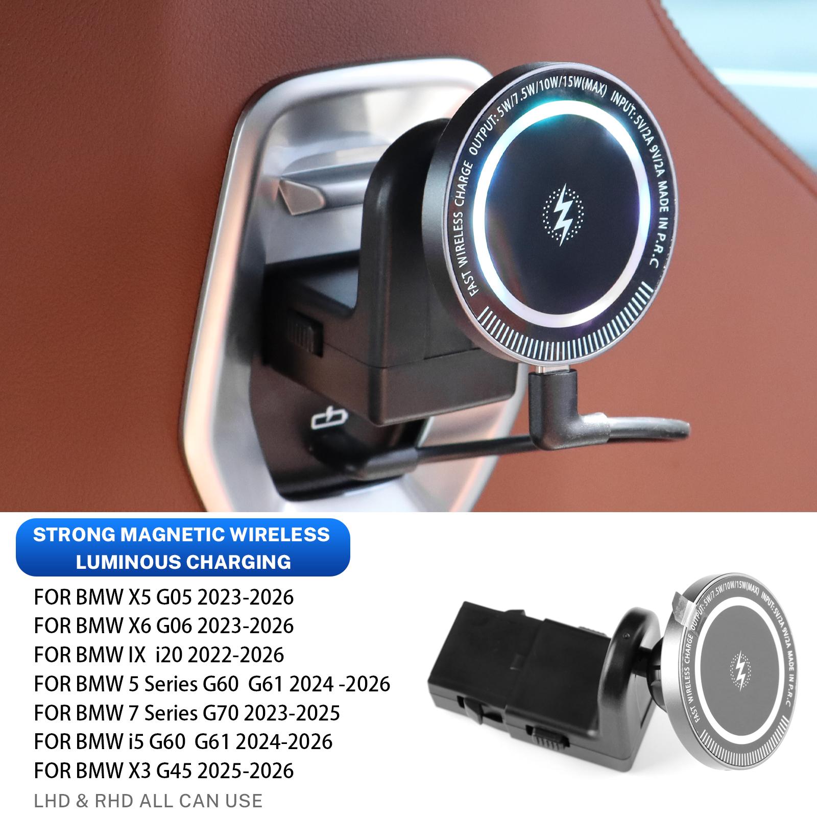 Rear Seat Magnetic Pad Phone Holder