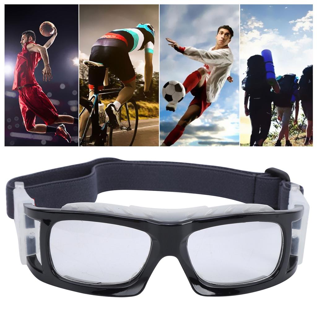Anlorr Basketball Football Sports Goggles Badminton Tennis Explosionproof Goggles(black )