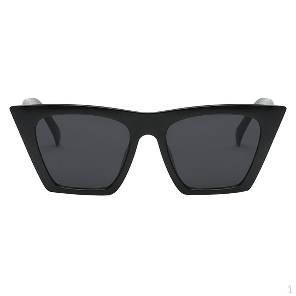 Vintage Sunglasses Male Female Glasses Eyewear UV400 Black