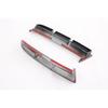 Carbon Fiber Front Fog Light Lamp Eyebrow Cover Trim For  Hyundai Tucson 2P