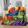 1pc Spider-Man The Hulk Printing Blanket - Soft, All-Season Throw for Office Blanket,  | Personalized Gift with Adorable Cartoon Design