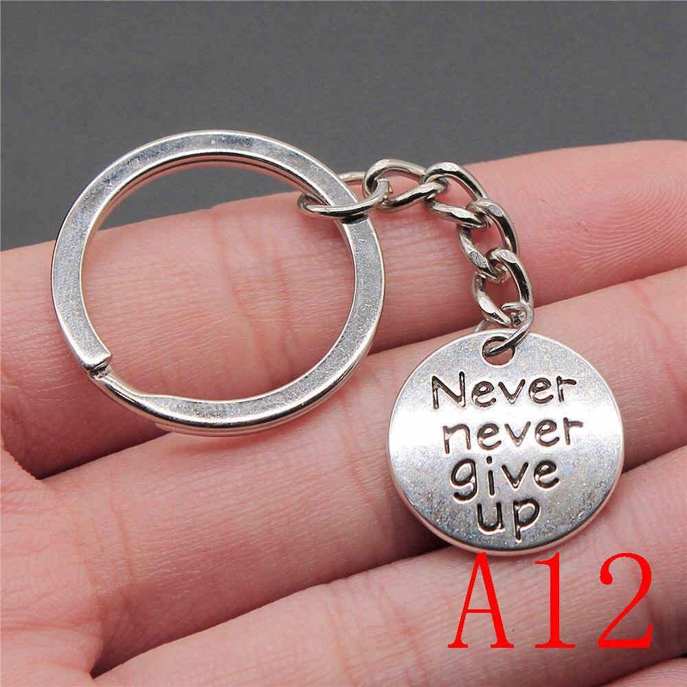 Buy Simple Round Plate Key Chain Parts Designer Keychain Keyring Car at
