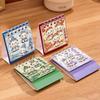 1Pcs 2027 Mini Sheep National Style Cartoon Thick Coil Desktop Calendar For Students