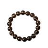 High-Quality Transparent Smoky Quartz Bracelet for Men and Women - Ice-Clear Crystal Jewelry