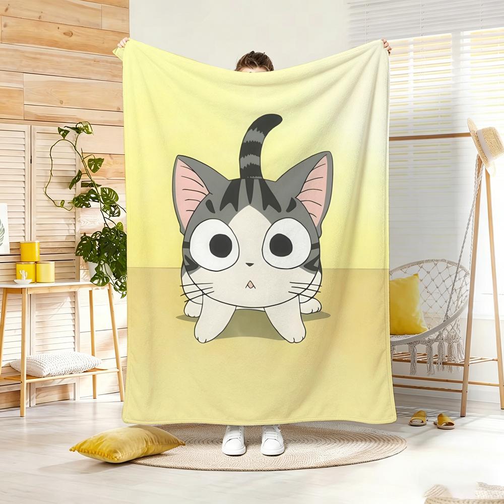 Cartoon C-ChisS Sweet HomeS Throw Soft Warm Throw Blanket for Bedroom Living Room Bed Travel Camping Picnic Gift