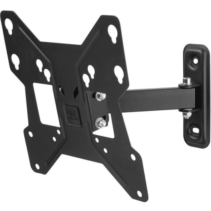 One For All WM2241 Wall Mount with Tilt and Swivel Adjustment (90) for TV from 13 To 43 (33 To 109cm) - Max Weight : 30kg