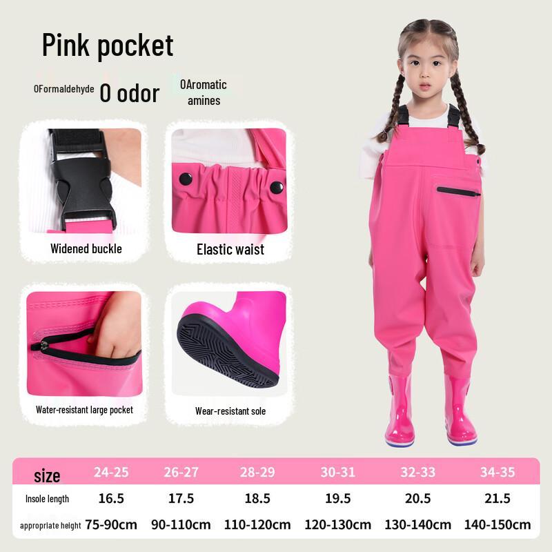 Tute da pesca impermeabili per bambini