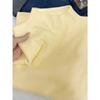 Temperament Slim Fit Knitted Sweater with Half High Neck and Straight Shoulders, Long Sleeves, Solid Color, Autumn Base Top.
