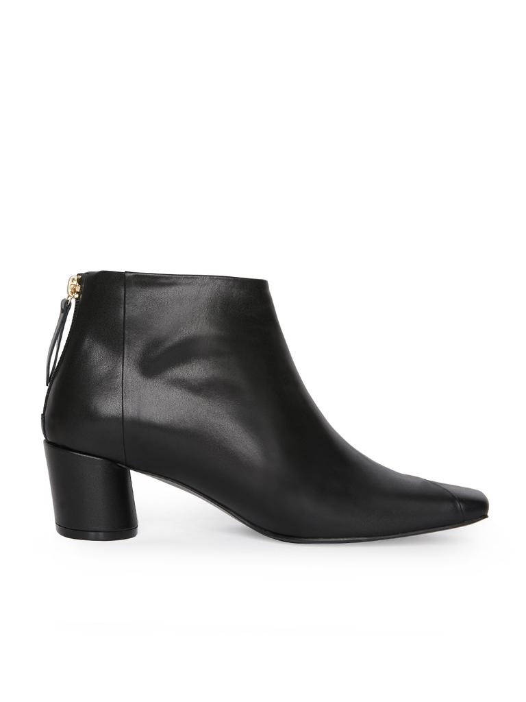 Commegee Asymmetry Ankle Boots / Cg1029Bk