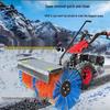 Snow Sweeper: 15HP Compact Push Snow Remover for Home and Property